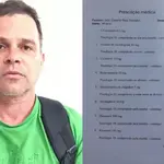 Silvinei alegou ter câncer no cérebro | Foto: Divulgação/Polícia do Paraguai