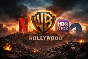 Hollywood já deu sinais claros de que não hesita em reescrever narrativas consagradas | Foto: Divulgação/Oeste | Imagem criada com o auxílio de inteligência artificial