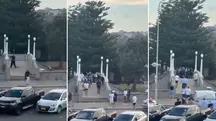 Atiradores nas proximidades da Praia Bondi, em Sydney | Fotos: Reprodução/Redes sociais