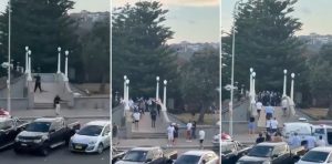 Atiradores nas proximidades da Praia Bondi, em Sydney | Fotos: Reprodução/Redes sociais