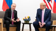 Presidente da Rússia, Vladimir Putin, e o presidente dos EUA, Donald Trump | Foto: Reprodução/Flickr/Trump White House Archived