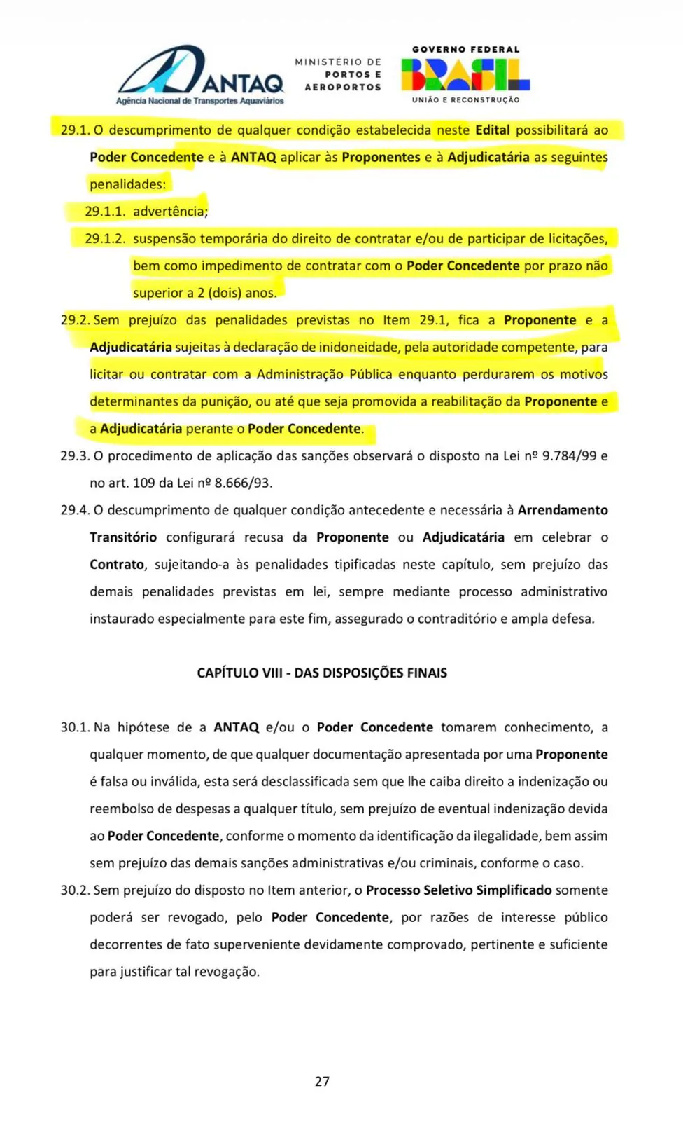 JBS Antaq Porto de Itajaí