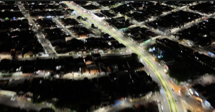 Vista da cidade de Araxá (MG), que registrou tremor de magnitude 4,4 nesta sexta-feira, 12 de dezembro | Foto: Divulgação/Prefeitura de Araxá