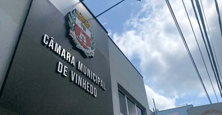 Fachada da Câmara de Vinhedo (SP) | Foto: Reprodução/Redes sociais
