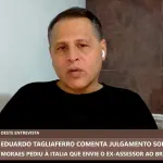 tagliaferro moraes itália extradição