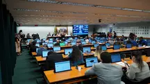 Sessão da CCJ da Câmara dos Deputados