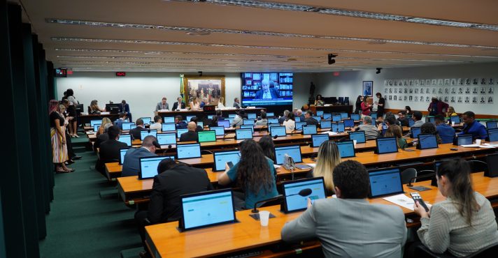 Sessão da CCJ da Câmara dos Deputados