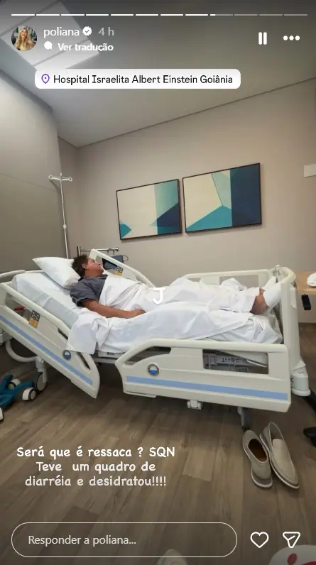 Cantor Leonardo é internado em hospital de Goiânia