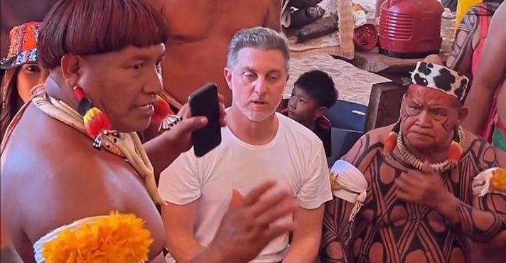 luciano huck x indígenas - capa