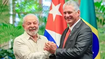 Lula em encontro com o ditador de Cuba, Miguel Díaz-Canel | Foto: Ricardo Stuckert/PR