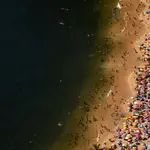 Pior índice poluição praias Brasil 2025