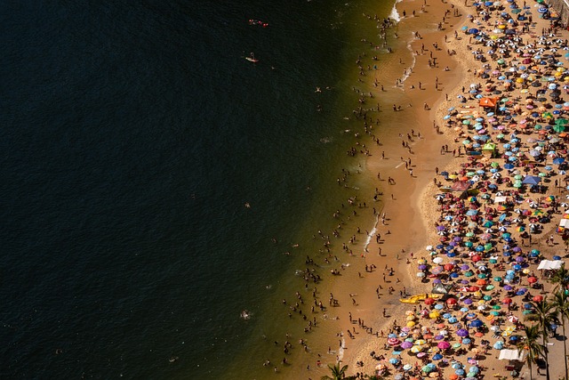 Pior índice poluição praias Brasil 2025