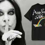 Camiseta lançada pela camiseta de Ozzy chama Roger Waters de 'cretino' | Foto: Divulgação/Montagem