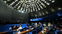 Na sessão do Senado desta quarta-feira, 3, parlamentares criticaram decisão de Gilmar Mendes | Foto: Carlos Moura/Agência Senado