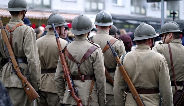 Primeira Guerra Mundial soldados trégua