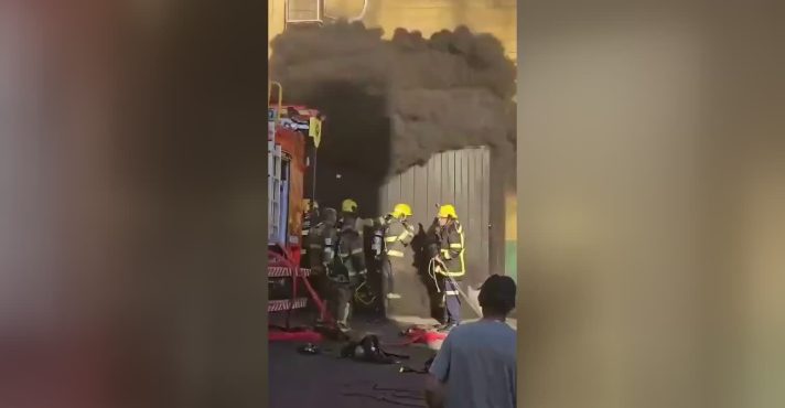 Explosão atinge bombeiros em Santana do Livramento (RS) | Foto: X/Reprodução