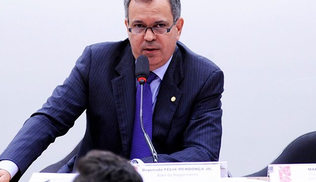 O deputado Félix Mendonça Jr. é suspeito de irregularidades no uso de emendas parlamentares | Foto: Divulgação/Câmara