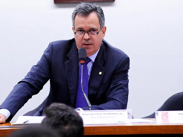 O deputado Félix Mendonça Jr. é suspeito de irregularidades no uso de emendas parlamentares | Foto: Divulgação/Câmara