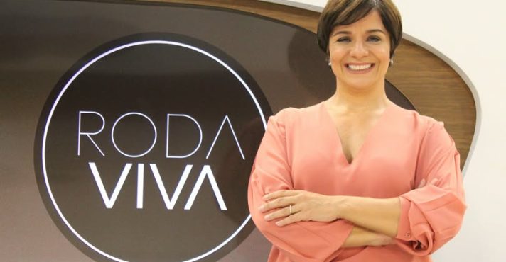 A jornalista Vera Magalhães apresentava o programa Roda Viva | Foto: Divulgação/TV Cultura