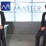 À esquerda, Augusto Lima, sócio do Banco Master; à direita, Daniel Vorcaro, fundador da instituição financeira | banco pleno