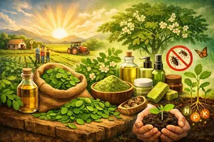 Em A Força do Agro desta segunda-feira, 26, o espectador vai descobrir a versatilidade da planta milagrosa que está revolucionando a agricultura familiar | | Foto: Divulgação/Oeste | Imagem criada com o auxílio de inteligência artificial