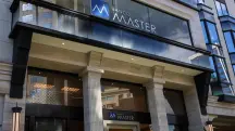 Fachada do Banco Master, em São Paulo