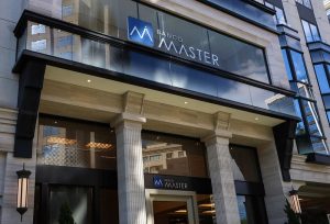 Fachada do Banco Master, em São Paulo