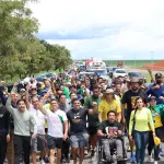 Caminhada de Nikolas rumo a Brasília