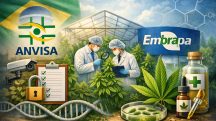 Em A Força do Agro desta quarta-feira, 7, o espectador vai entender o que muda com a liberação da Anvisa para pesquisas com Cannabis sativa | Foto: Divulgação/Oeste | Imagem criada com o auxílio de inteligência artificial