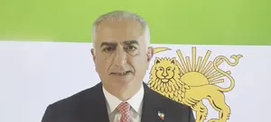 O príncipe herdeiro iraniano no exílio, Reza Pahlavi