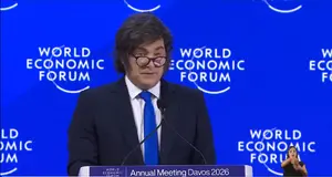 milei argentina davos livre mercado