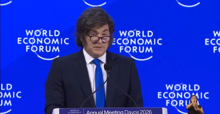 milei argentina davos livre mercado