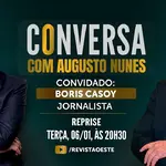 O Conversa com Augusto Nunes é transmitido às terças-feiras, das 20h30 às 21h30 | Foto: Divulgação/Oeste