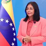 Delcy Rodríguez, vice-presidente da Venezuela | Foto: Reprodução