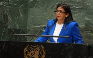 Delcy Rodríguez, vice-presidente da Venezuela | Foto: Jesus Adrian/Flickr