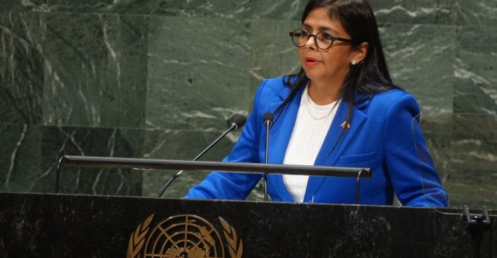 Delcy Rodríguez, vice-presidente da Venezuela | Foto: Jesus Adrian/Flickr