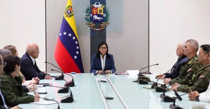 Delcy Rodríguez, vice-presidente da Venezuela | Foto: Reprodução/Redes sociais