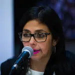 Delcy Rodríguez, líder interina da Venezuela