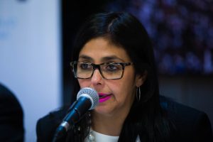 Delcy Rodríguez, líder interina da Venezuela