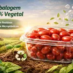 Em A Força do Agro desta terça-feira, 20, o espectador vai conhecer a embalagem 100% compostável da Sweet Grape | Foto: Divulgação/Oeste | Imagem criada com o auxílio de inteligência artificial