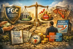 'Questionar o papel do FGC não é colocar em dúvida a proteção aos depositantes', escreve Marcelo Gama | Foto: Divulgação/Oeste | Imagem criada com o auxílio de inteligência artificial