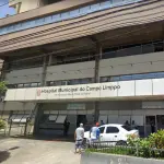Fachada do Hospital Municipal do Campo Limpo, em São Paulo
