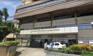 Fachada do Hospital Municipal do Campo Limpo, em São Paulo