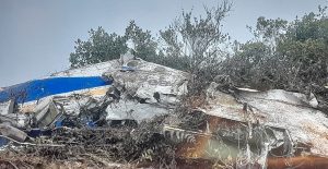 Avião da Satena cai no nordeste da Colômbia | Foto: Redes sociais/Reprodução