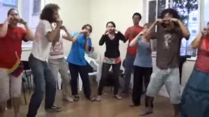 Vídeo de 2014 do Levante Popular da Juventude em apoio a Maduro