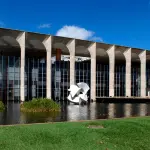 Sede do Itamaraty, em Brasília, Brasil. Israel, Irã, EUA, Estados Unidos