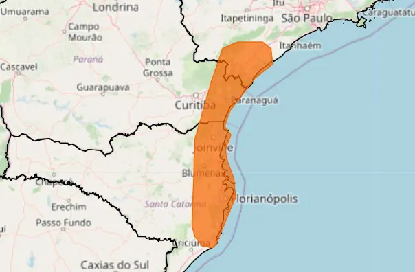 Regiões do Brasil tem previsão de chuvas fortes na semana