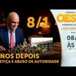 O Jornal da Oeste, Primeira Edição é transmitido de segunda a sexta, a partir das 7h | Foto: Divulgação/Oeste