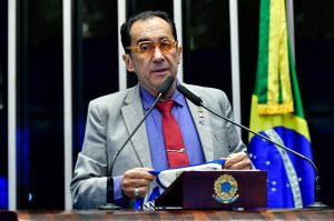 O senador Jorge Kajuru: novos planos para a política | Foto: Waldemir Barreto/Agência Senado