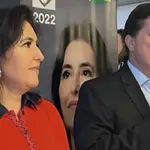 Simone Tebet e Baleia Rossi, no apoio a Lula, em 2022: cobranças e conflitos| Foto: Reprodução/Redes sociais